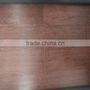 Pecan Smooth Engineered Solid Wood Flooring Wear-resisting