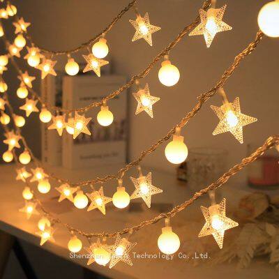 Globe LED Fairy String Lights - Battery Operated for Indoor Outdoor Christmas Party Bulk Supplies