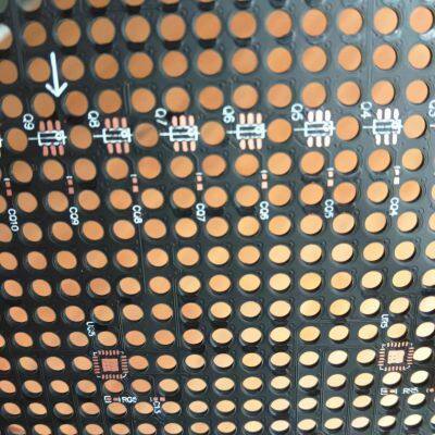Hole Board Circuit Board PCB ,Dense Aperture 2.40 Hole Ultra Large Size PCB,Oversized Glass Screen PCB photo-3