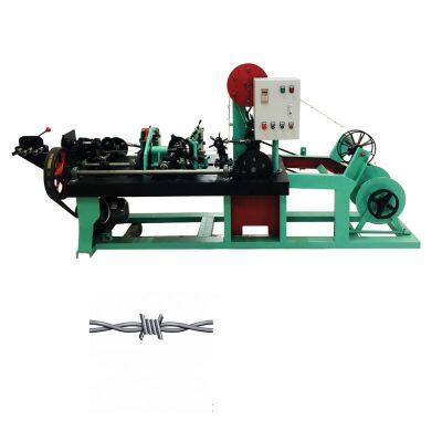 Hot Sale Easy-to-Operate Barbed Wire Making Machines with Traditional Twisted Double Twisted PLC Components