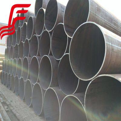 Round Black Carbon Steel Pipe Erw Round Steel Tube photo-1