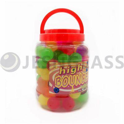 Hot Sale High Bouncy Ball Children's Toy Rubber Balls PET Bottle Package photo-2
