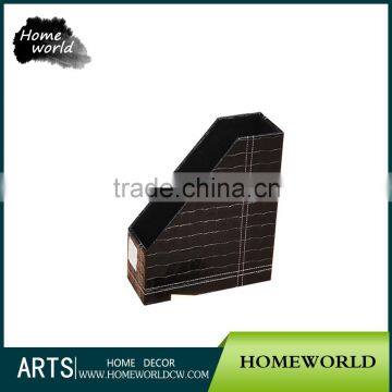 Alibaba China New Design Black PU Small Packaging Leather Box