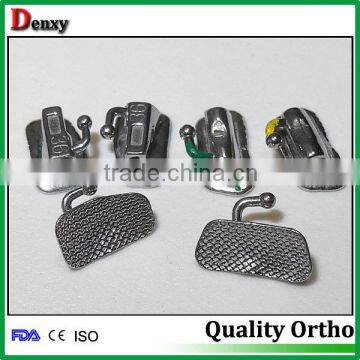 double tube buccal dental orthodontic bondable buccal tube
