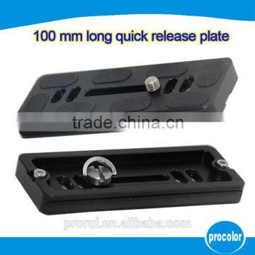 New products 2016 innovative product action camera 100mm quick release camera plate with 1/4 screw