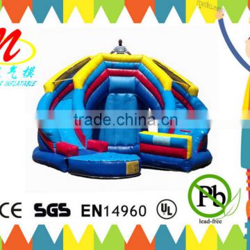 New inflatable outdoor water park slide pool kids party playset