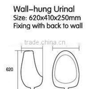 China Sanitary Ware Wall Hung Small Urinal photo-4