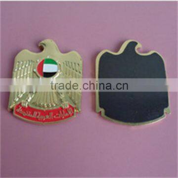 Eagle Falcon National Day Souvenir Metal Alloy Magnet with UAE Flag