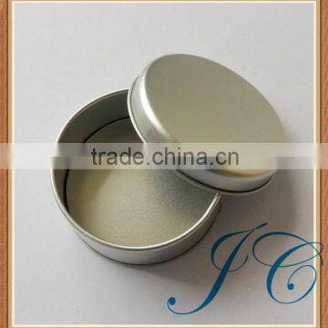 Wholesale mini round gift candy tin box & white tin box with low price