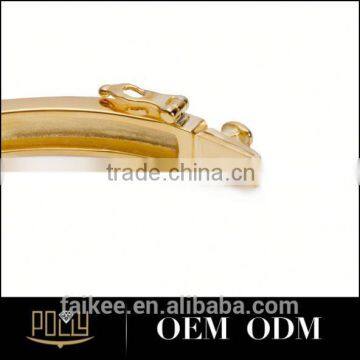 2015 Hot Selling Sterling Silver Charm Bracelet 24k Gold Bracelet photo-3