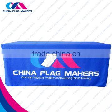 custom cheap polyester fit table cloth