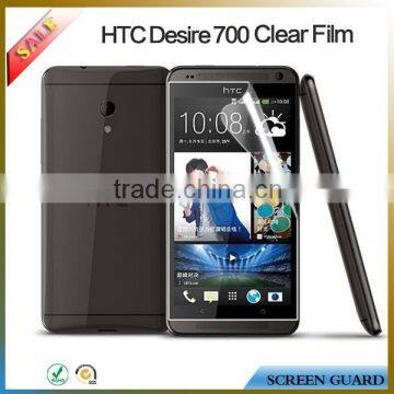 Mobile phone clear screen protective films/guard for HTC desire 700