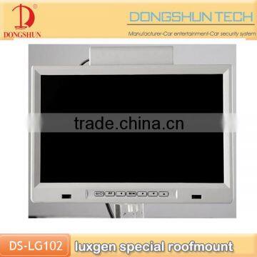 10.2 inch roof monitor special for Luxgen