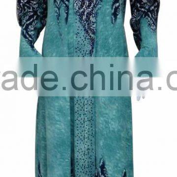 Milk Silk New Arrival Dubai Clothing for Women With Long Sleeve Fashion Latest Abaya Designs 2016 Dubai Abaya photo-3