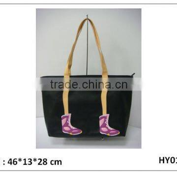 Fashion Ladies Women Foldable Tote Shoulder Shopping Bag