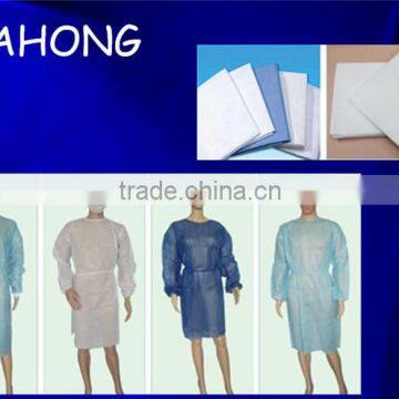 pediatric smock dispsoable isolation gowns for doctor