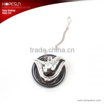 Best Sell Food Grade Frog Shape Stainless Steel Tea Strainer photo-4