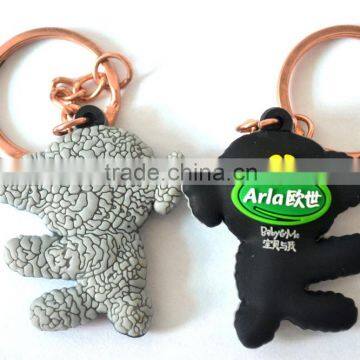 Cheap Custom Rubber Keychain/soft Rubber Keyring photo-2