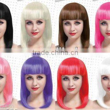 SYNTHETIC LONG BOB CUT wigs W139