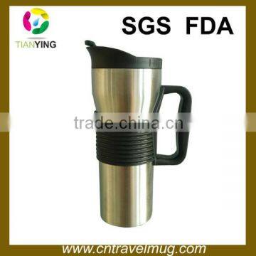 16oz Double wall vacuum stainless steel thermo travel mug