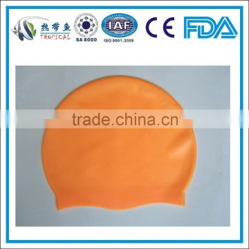 Super flexible silicone swimming cap,adult swimming cap of TP-01