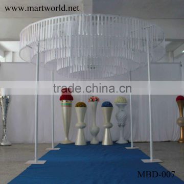 white round shape fabric wedding mandap decoration for wedding decoration supplier in guangzhou MBD-007