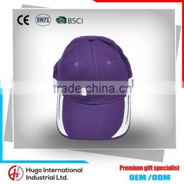 Hot!!! OEM Popular Washed Cheap Outdoor Sport Embroidery Custom Purple Baseball Hats