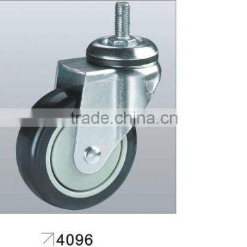 PU caster with PPcore, ball bearing