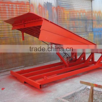 stationary hydraulic dock ramp