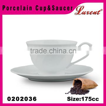 porcelain daily use bulk super white cup for coffee or tea