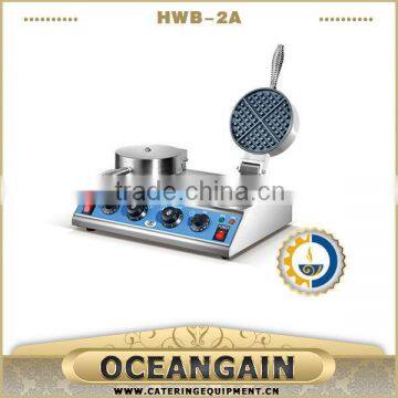 HWB-2A commercial stainless steel waffle maker machine