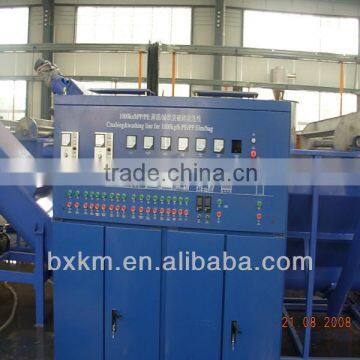 waste PET bottle plastic recycling system
