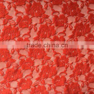 70%Nylon/30%spandex High Stretch Lace Fabric for Young Lady