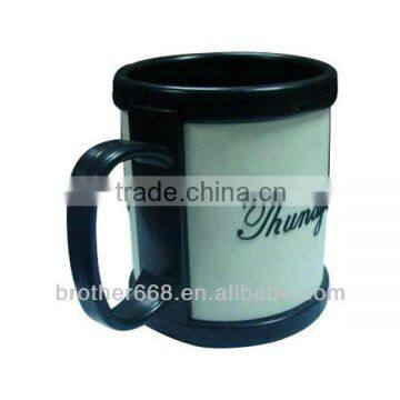 New design wholesale promotional soft pvc mug