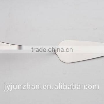 Direct factory sell stainless steel cake shovel with high mirror polishing and plain handle design