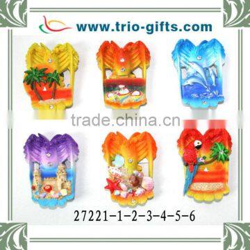 Home decoration polyresin Souvenir Magnet