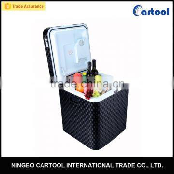 Portable Car Refrigerator cooler box with bottle opener