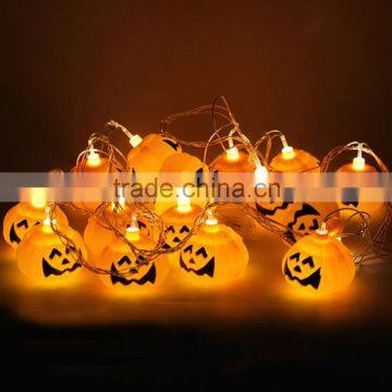 halloween decorative pumpkin led lamp string