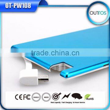 Hot Aluminium Li Polymer Utra Thin High Quality Power Bank From Manufacturer photo-3
