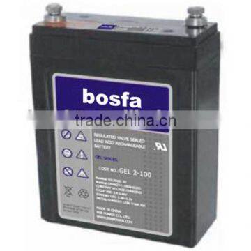 2v100ah china manufacture battery with iso 48 volt battery