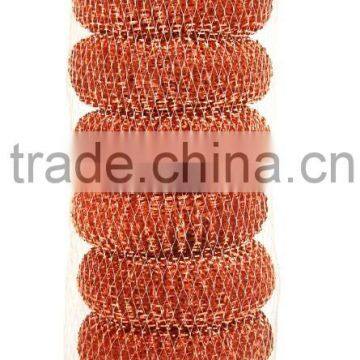 9pc 35g copper coated scourers bowl scourers