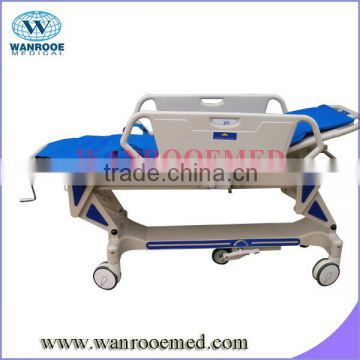 high quality manual hospital patient transfer stretcher