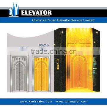 Golden & Luxurious & Vintage Style Elevator Golden Door