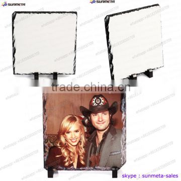 Glossy and Matte sublimation rock slate wholesale ,sublimation blank photo rock