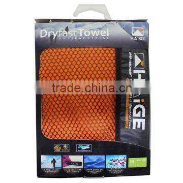 Hot Selling Customized Printing Promotional Gifts Suede Microfiber Sports Towel