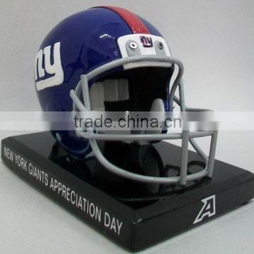 Resin football helmet replica