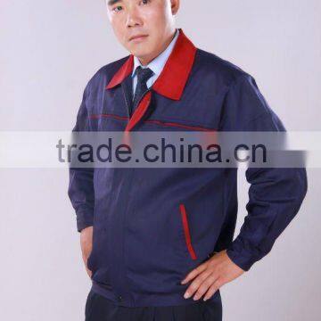 100% cotton men's autumn workwear uniform