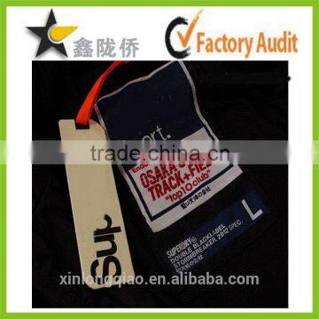 High quality customized fashion brand hang tag and woven label