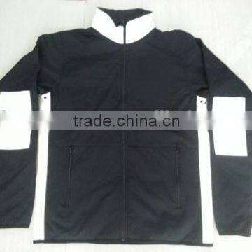 Fashion softshell men black equestrian jacket