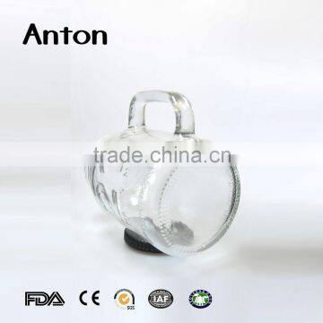 16oz Straw and Tin Lid Mason Jar With Handle photo-4